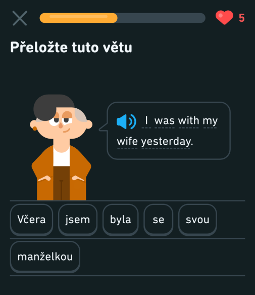 Progesivne Duolingo