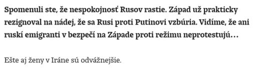 Nespokojnost Rusov