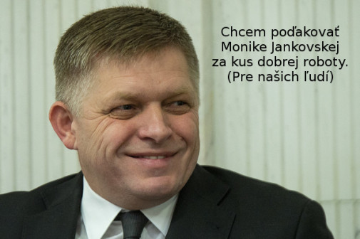 Podakovanie od našich ľudí