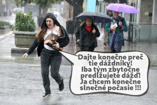 Dazdniky predlzuju dazd!